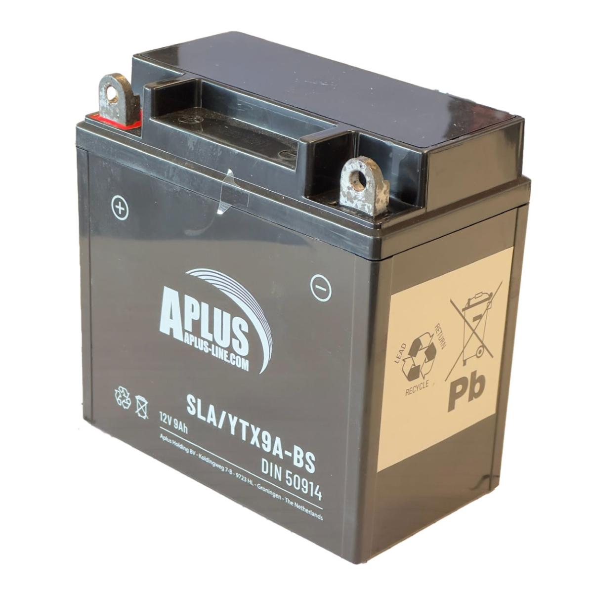 ACCU APLUS SLA YTX9A-BS/YB9-B