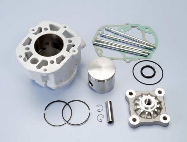 Cilinder met kop Polini big bore aluminium 50mm Derbi Senda2006 109.0016