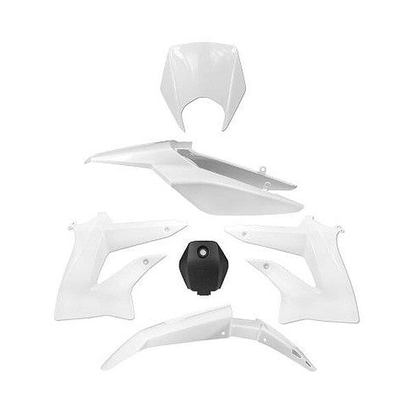 Kappenset / plaatwerkset 6 delig Derbi / Gilera RCR / Gilera SMT