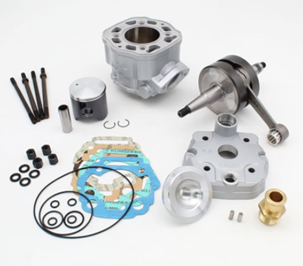 Cilinder met kop Italkit + krukas Gilardoni Carrera 88cc 50mm Derbi Senda k.12.145.23.14