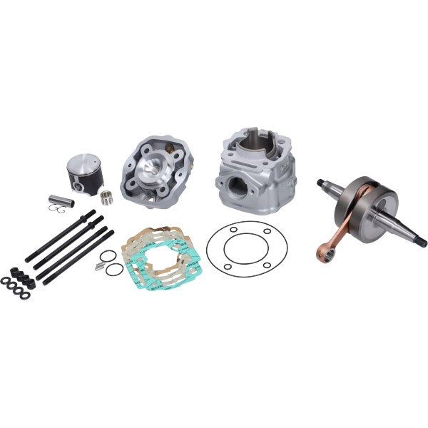 Cilinder met kop Italkit incl. krukas euro 3 /4 / 5 / 47.6 mm Gpr / Senda / Derbi k.12.770.g