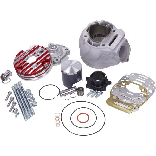 Cilinder met kop Malossi Mhr Testa Rossa 100cc 52mm Gilera SMT / Senda 2006 / Sx 50 accelaration euro4 3119145