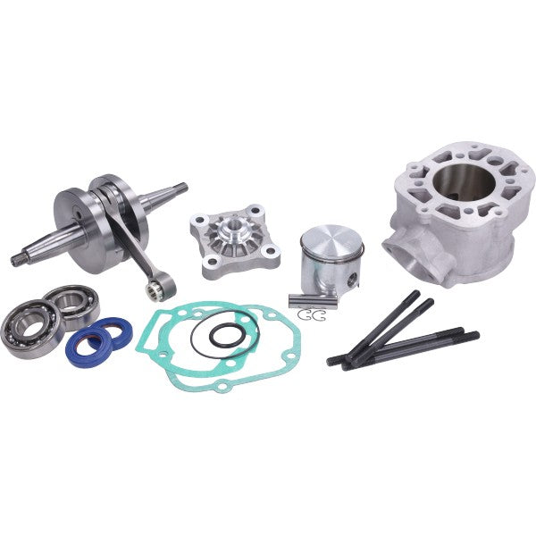 Cilinder met kop Polini + krukas 50mm Derbi Senda 109.0016.1