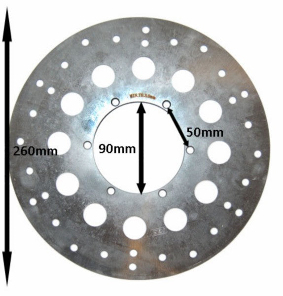 Remschijf voor 260mm Derbi Gpr / Rx