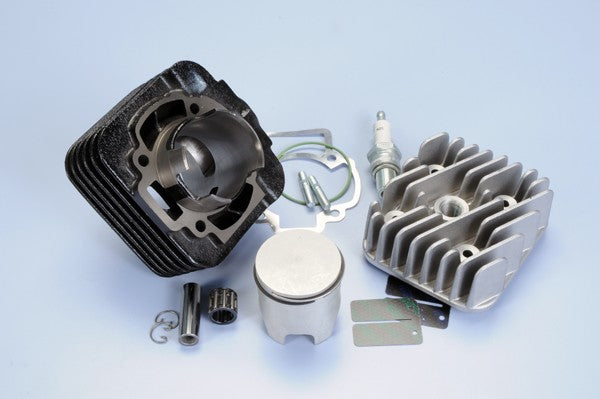 Cilinder met kop Polini racing 47mm Sco Piaggio Ac 140.0181 r
