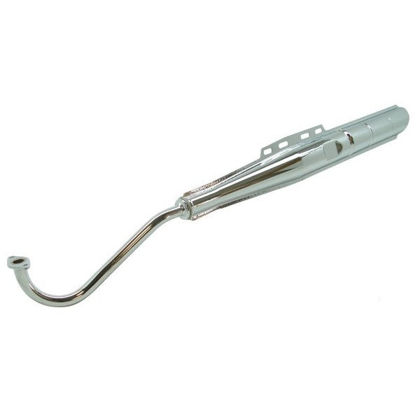 Uitlaat tecno origineel model 18mm Puch maxi