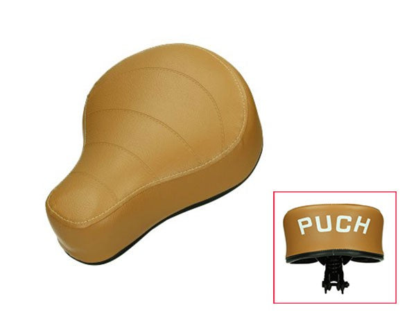 Zadel met logo Camel Puch