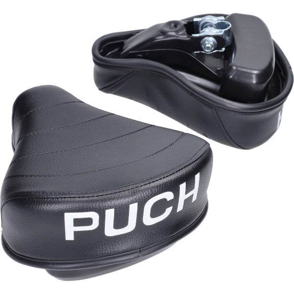 Zadel origineel mod.+gereedschapbakje Puch Maxi