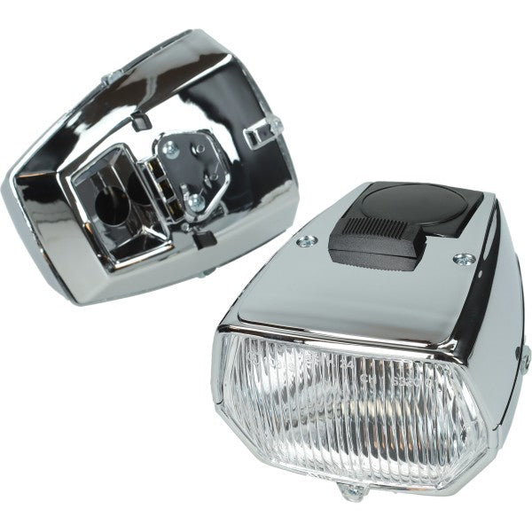koplamp Puch DMP + schakelaar vierkant