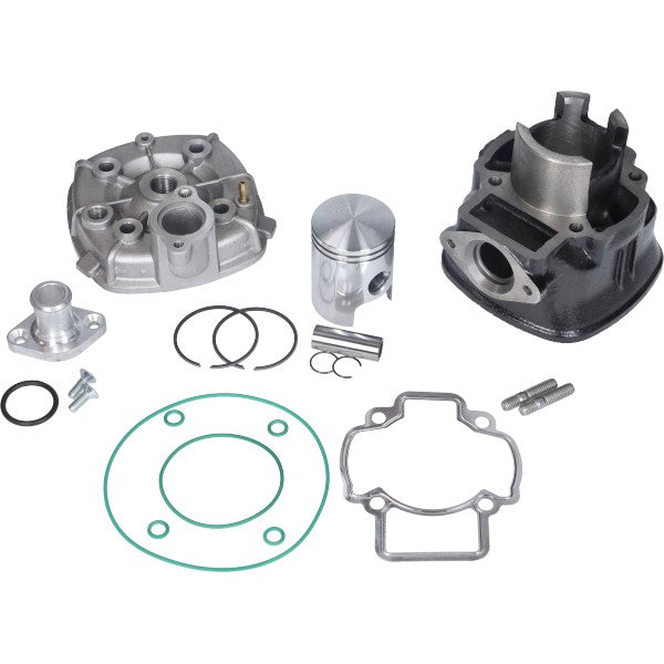 Cilinder met kop Dr Lc 40 mm Aprilia/ Dna / Runner / Sco Piaggio 2 / takt Zip Sp