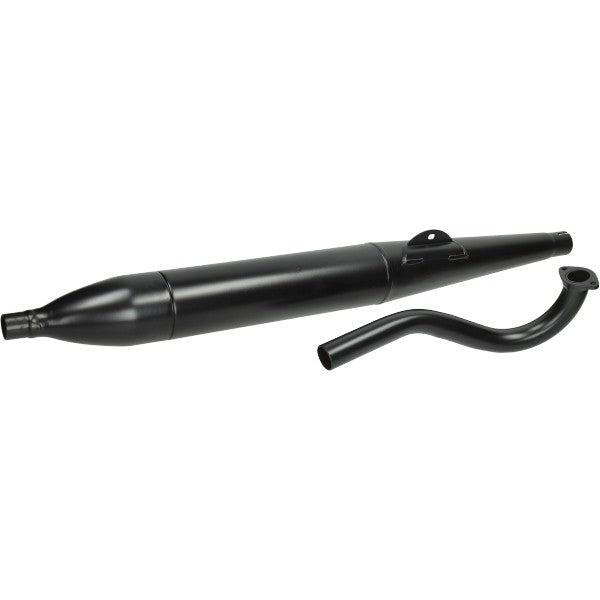 Uitlaat + bocht sigaar Puch maxi 28mm