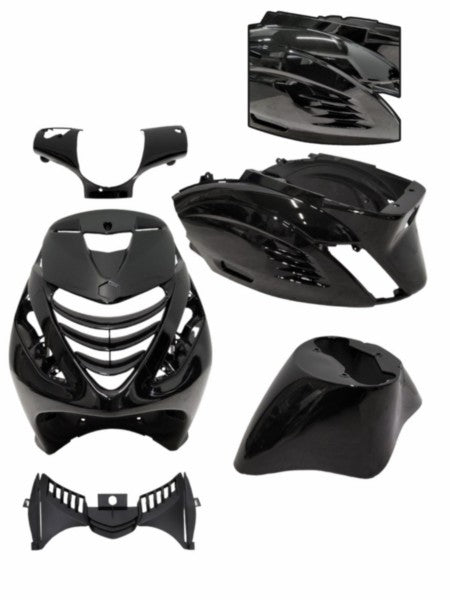 Kappenset RS1 air met luchthappers Piaggio Zip 2000