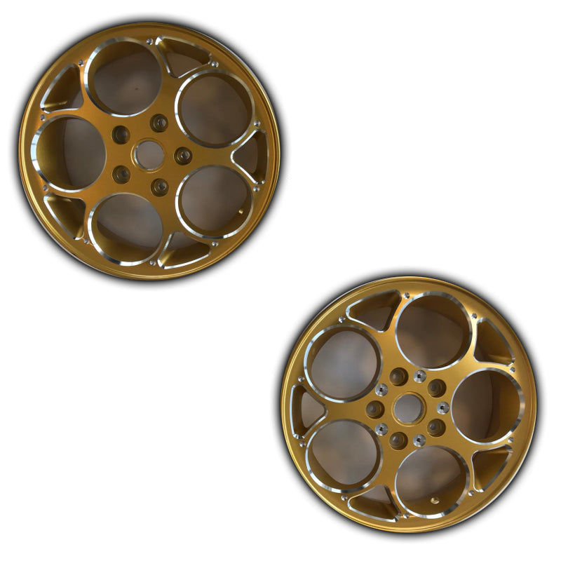 Velgenset 12'' Maru’s style voor / achter Vespa GTS