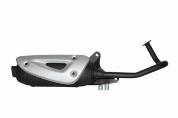 Uitlaat Tecno Straight 12 inch / Sco China 4t / Sco Gy6 / standaard model