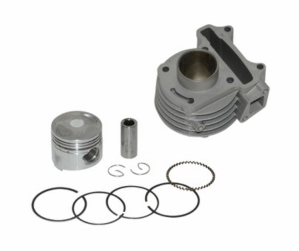 Cilinder + zuiger alu nik 39mm Sym Fiddle / Orbit / Sco China 4takt / Sco Gy6 / Sco Kymco 4takt