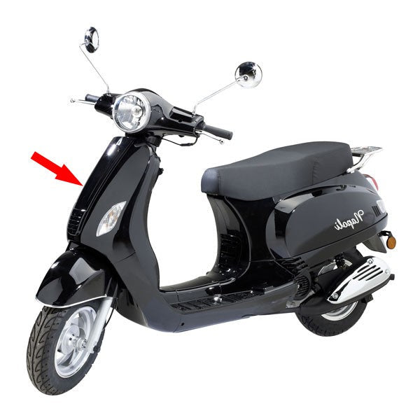 Voorscherm China LX / Napoli / AGM VX50 Zwart
