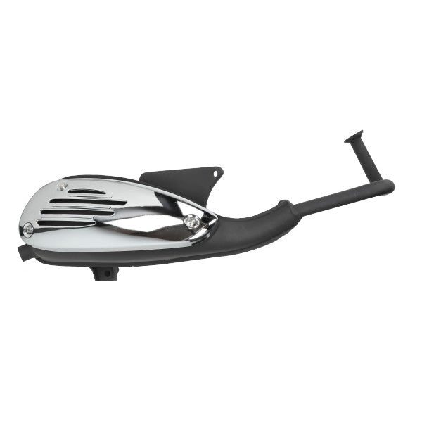 Uitlaat origineel model 2-schok BTC Felice / China LX / Napoli / GTS Toscana / Riva / Sco GY6 / Vespelini / AGM VX50