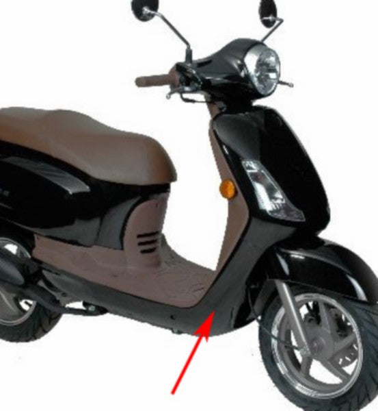 Voorscherm onder orgineel Sym fiddle / fiddle 2