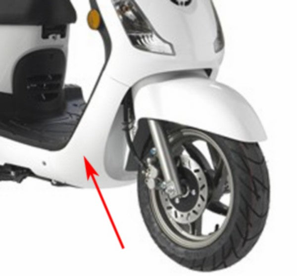 Voorscherm onder orgineel Sym fiddle / fiddle 2