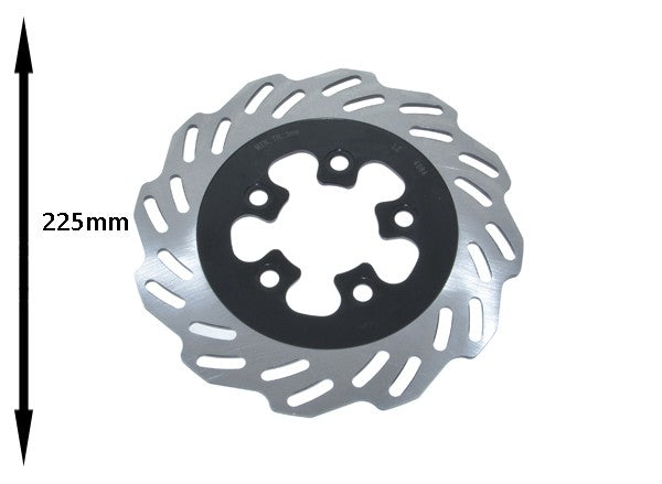 Remschijf origineel voor achter 225mm Sym Symphony Sr 45121 ate 000