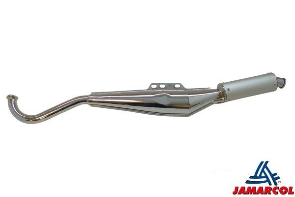 Uitlaat Tecno lang voor Puch