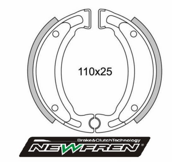 Remsegmentset Newfren Bw Spy / Cpi / Dt50r / F12r Ac / Generic / Neo gf1200