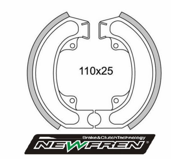 Remsegmentset Newfren Honda Scoopy / Sh50 / gf1229