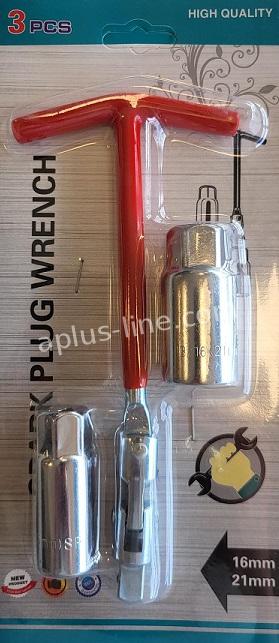 APLUS BOUGIE SLEUTELSET (16 & 21MM)