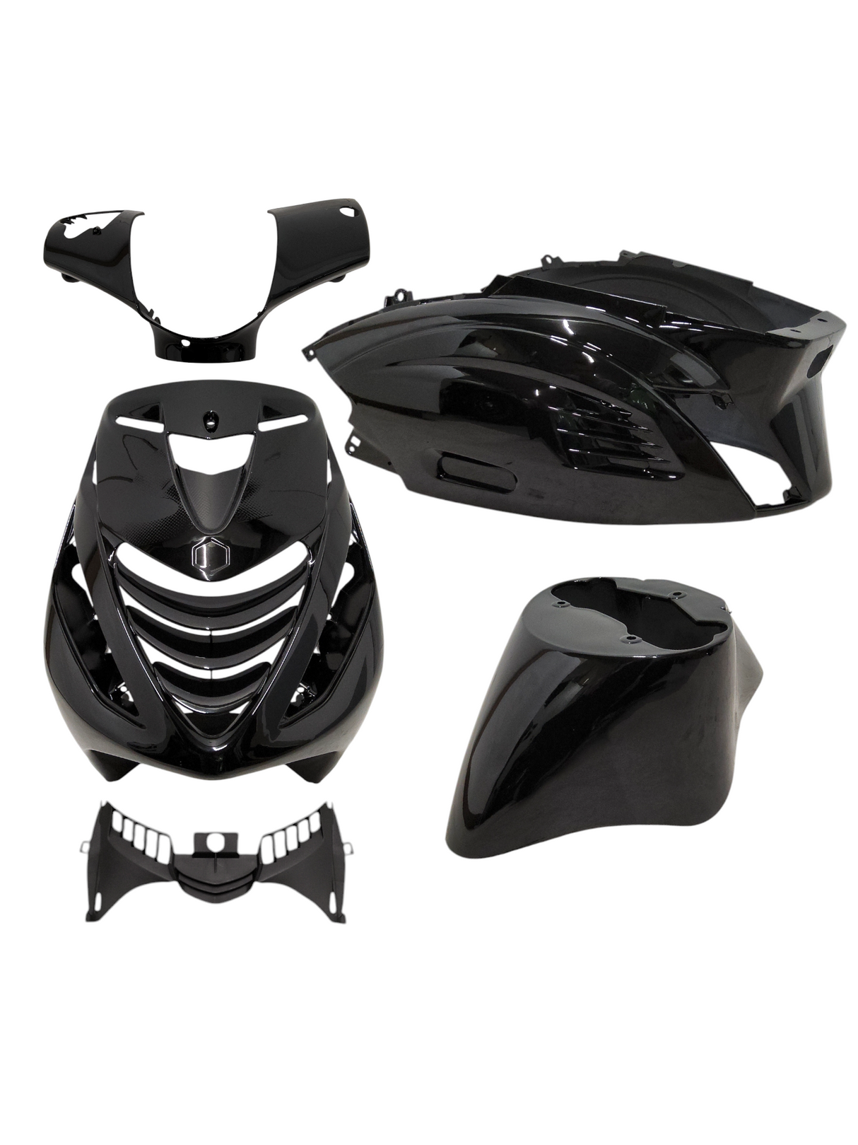 Kappenset RS1 air met luchthappers Piaggio Zip 2000