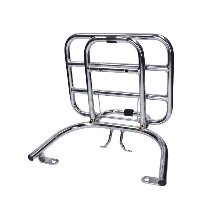 Achterdrager / klaprek zwart / chrome AGM / RIVA / IVA / Turbho / China / Look a Like LX/S