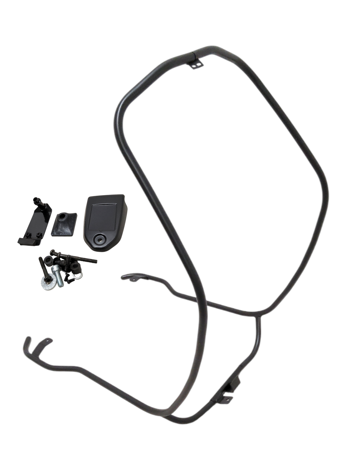 Voorvalbeugels imitatie mat / glans zwart Vespa Sprint / Primavera / Elettrica