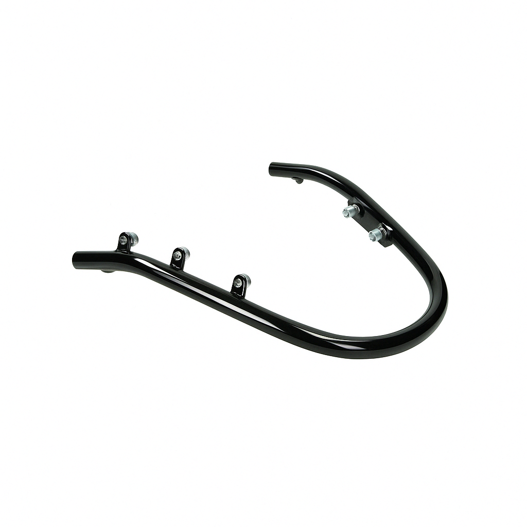 Spatbordbeugel origineel mat / glans zwart / chrome Vespa Sprint / Primavera / Elettrica