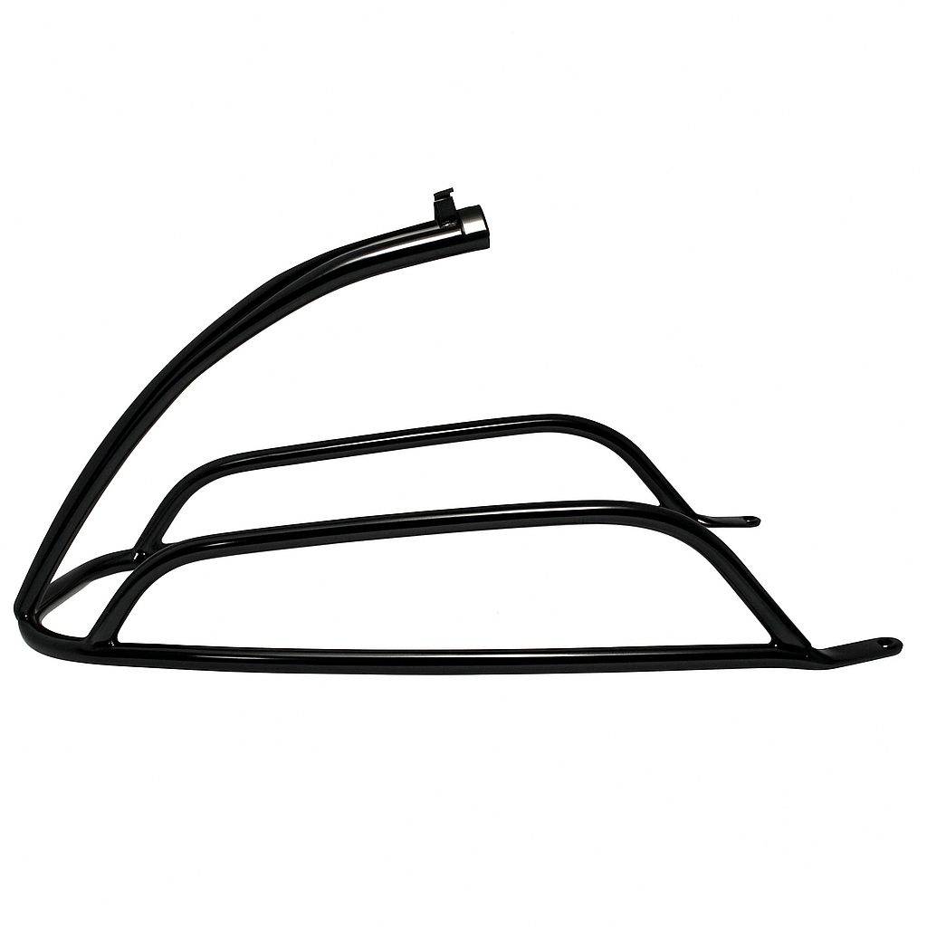 Achtervalbeugel imitatie mat / glans zwart Vespa Sprint / Primavera / Elettrica