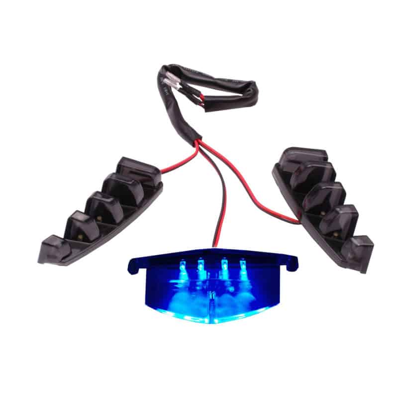 LED grill verlichting blauw Piaggio Zip