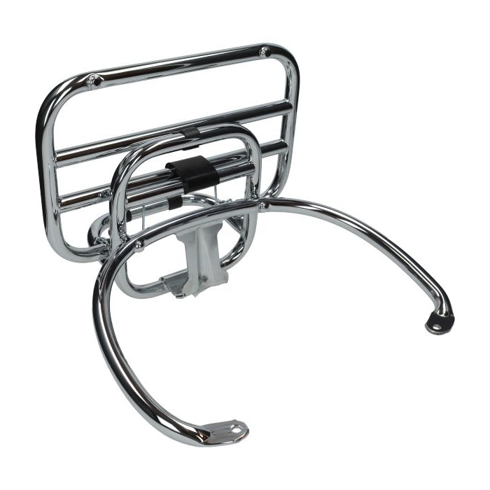 Achterklapdrager origineel zwart / chrome Vespa GTS
