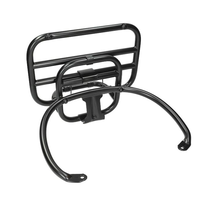 Achterklapdrager origineel zwart / chrome Vespa GTS