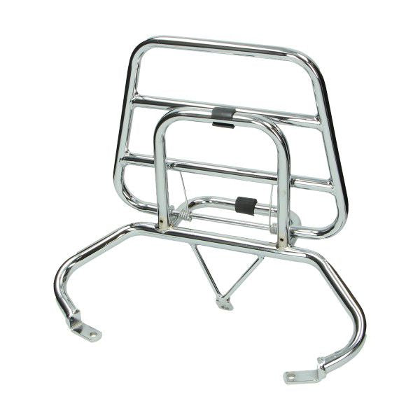 Achterklapdrager zwart / chrome Sym Fiddle 2 / 3