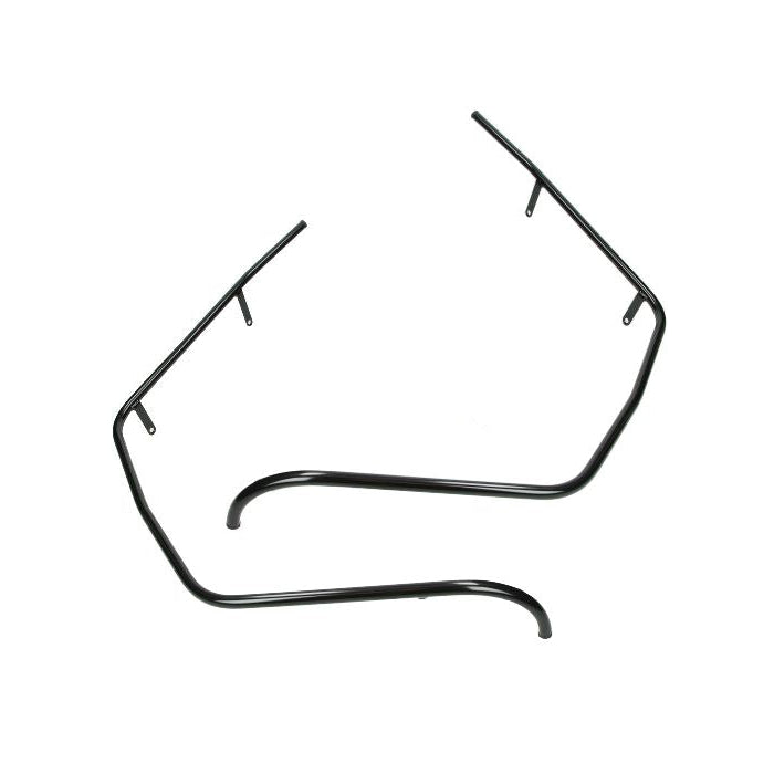 Voorvalbeugels glans zwart AGM / RIVA / IVA / Turbho / China / Look a Like LX/S