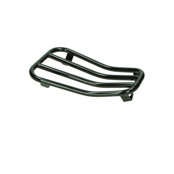 Accurekje / accudrager / bagagedrager mat / glans zwart Vespa Sprint / Primavera / Elettrica