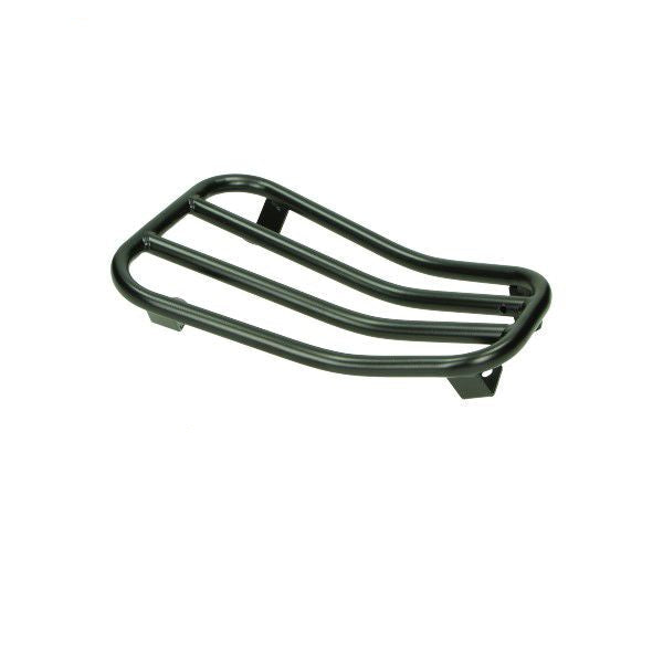 Accurekje / accudrager / bagagedrager mat / glans zwart Vespa Sprint / Primavera / Elettrica