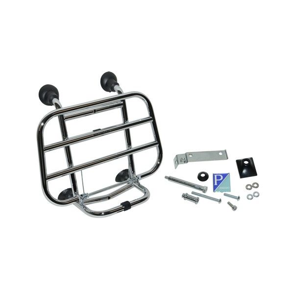 Voorklapdrager origineel mat / glans zwart / chrome Vespa Sprint / Primavera / Elettrica