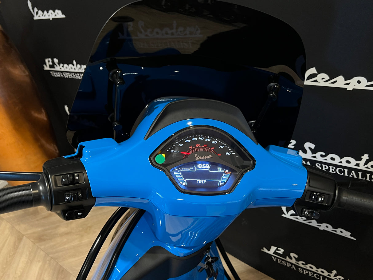 Vespa Sprint E5 Facelift 2025 Blu Eclettico