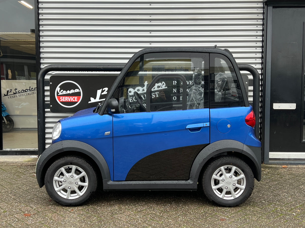 MOVE Citycar Brommobiel 45 km/h Blauw