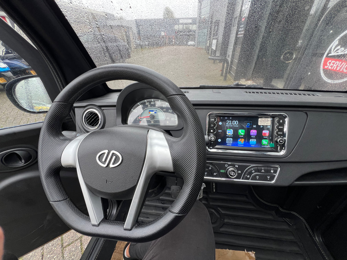 MOVE Citycar Brommobiel 45 km/h Mat Grijs