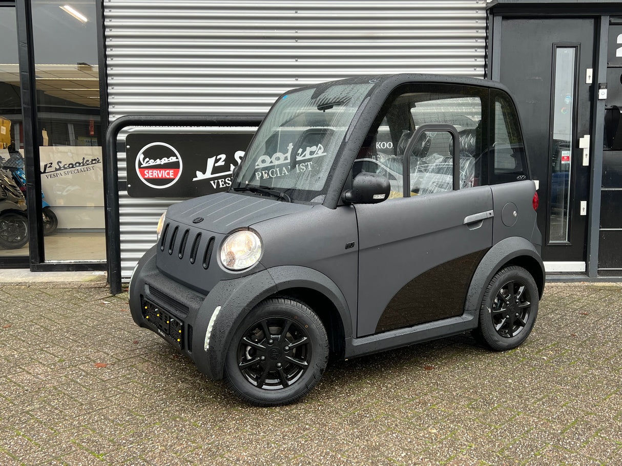 MOVE Citycar Brommobiel 45 km/h Mat Grijs