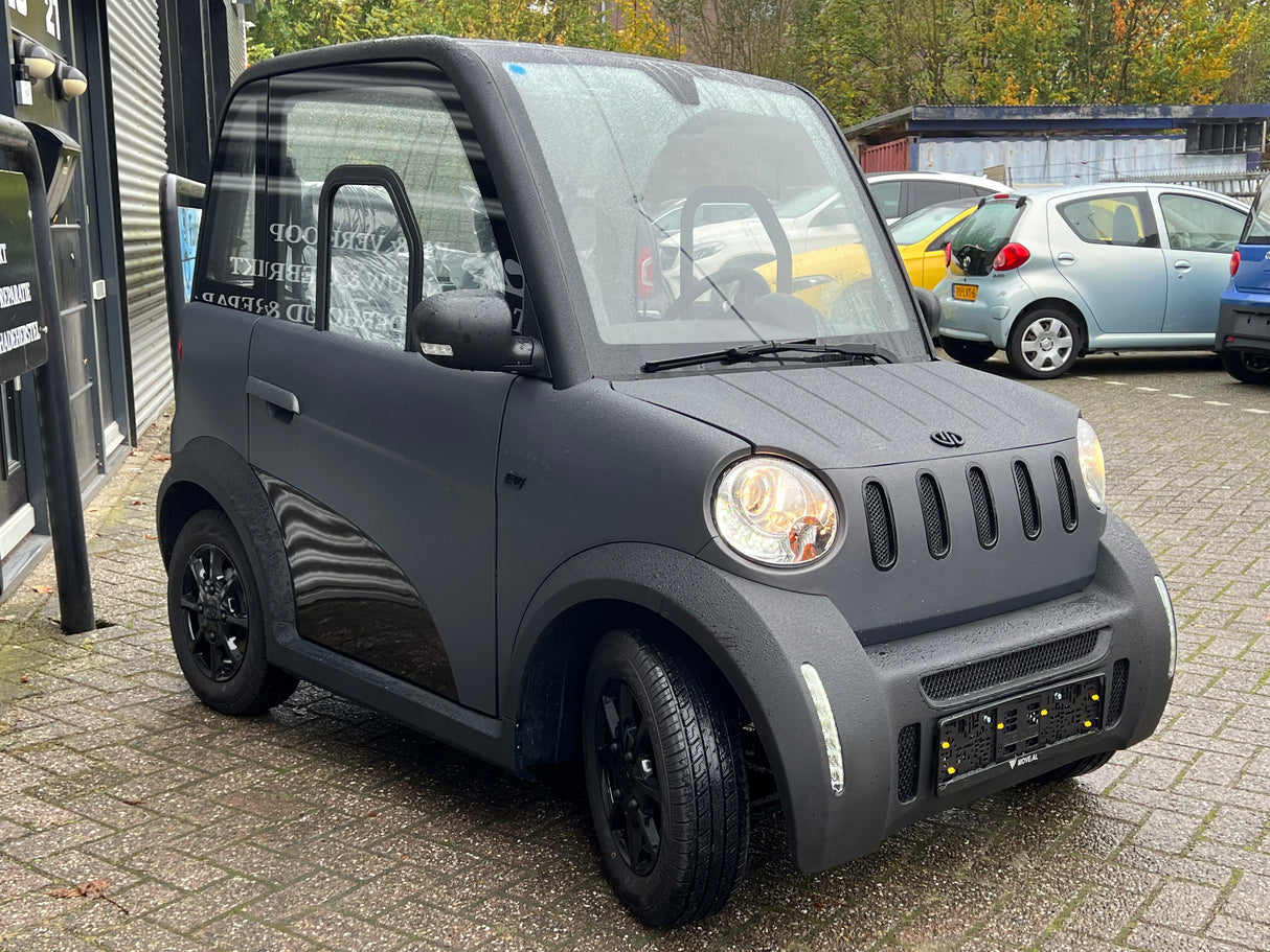 MOVE Citycar Brommobiel 45 km/h Mat Grijs