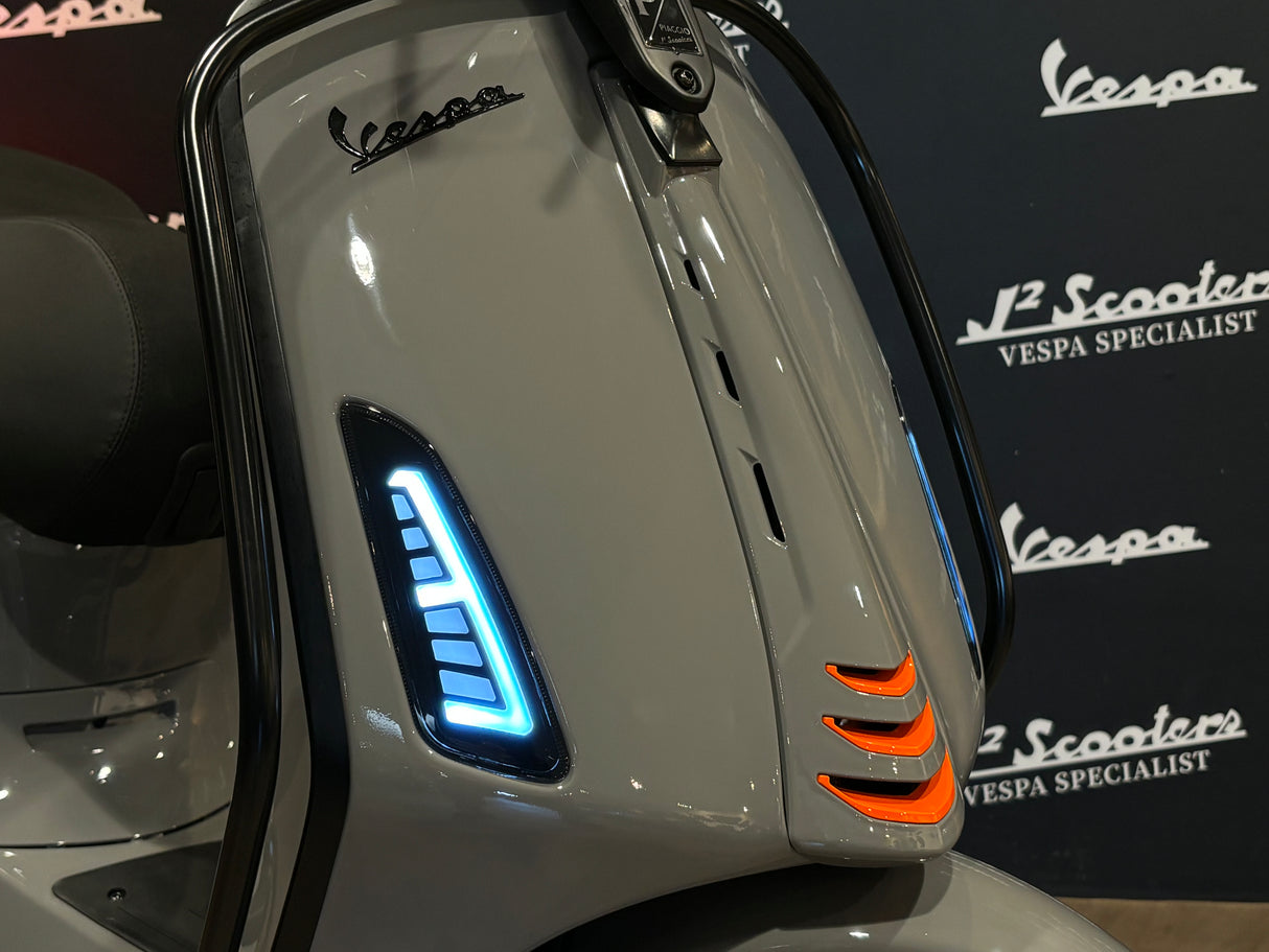 Vespa Sprint / Elettrica Facelift 2025 Audi RS Nardo Grey