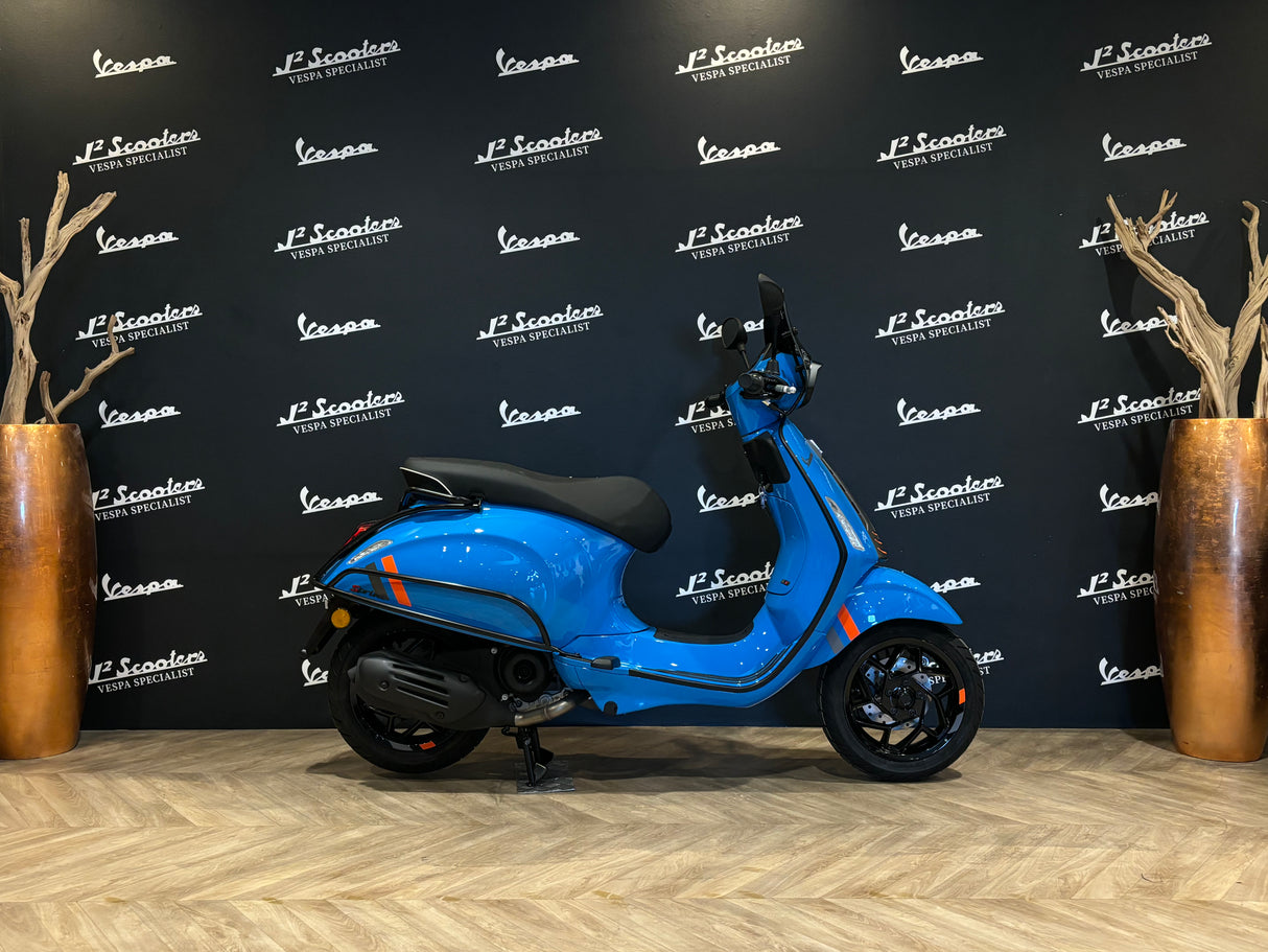 Vespa Sprint S E5 Facelift 2025 Blu Eclettico