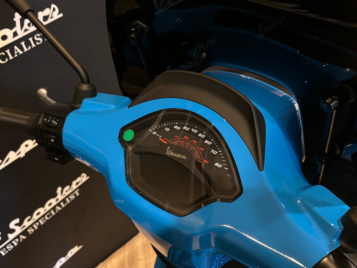 Vespa Sprint S E5 Facelift 2025 Blu Eclettico