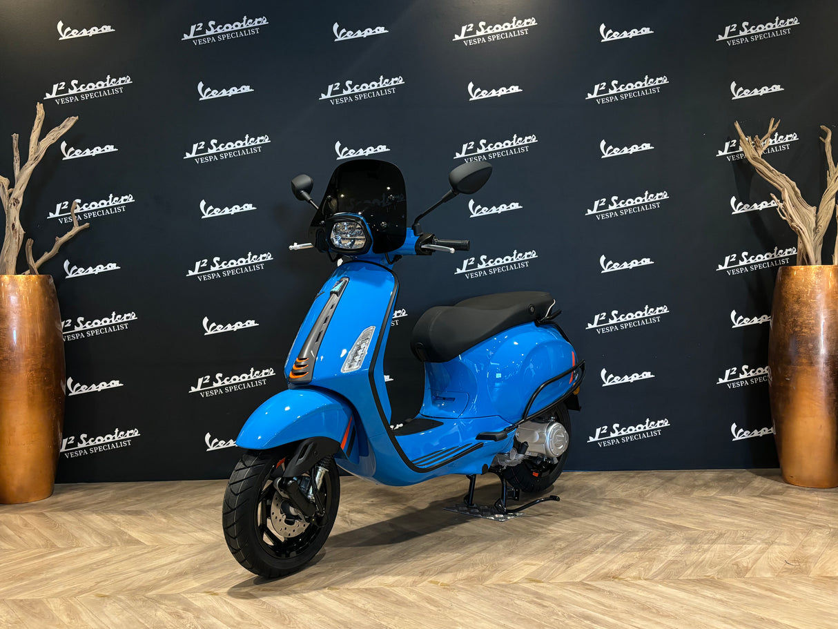 Vespa Sprint S E5 Facelift 2025 Blu Eclettico